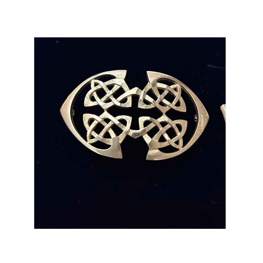 Silver Celtic Brooch - N6