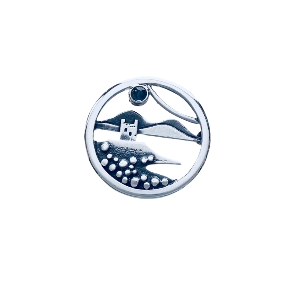 Castle View Brooch - CRJ-46 Bro