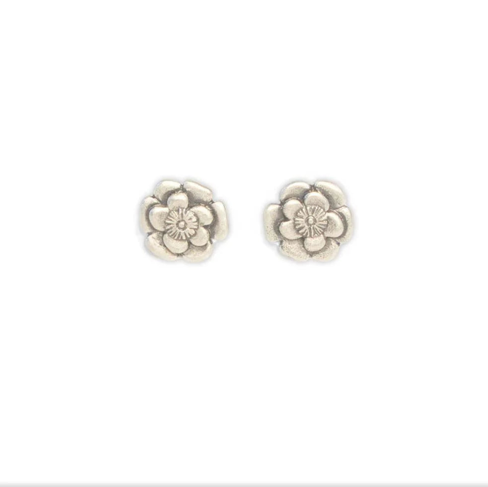 Eternally Yours English Rose Stud Earrings