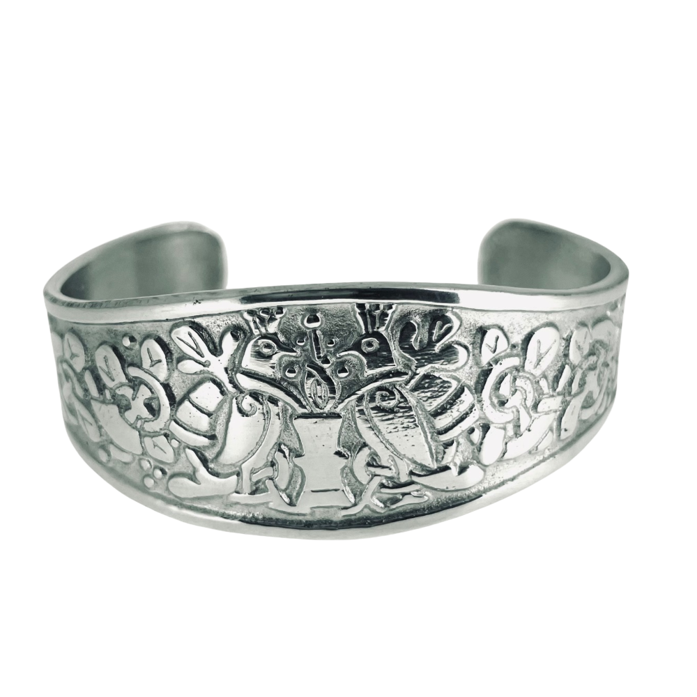 Pewter Birds Bangle.BN2