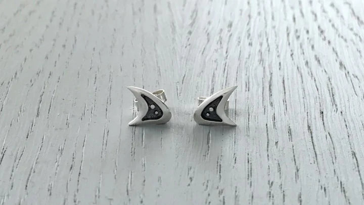 Moonlight Shadows Stud Earrings