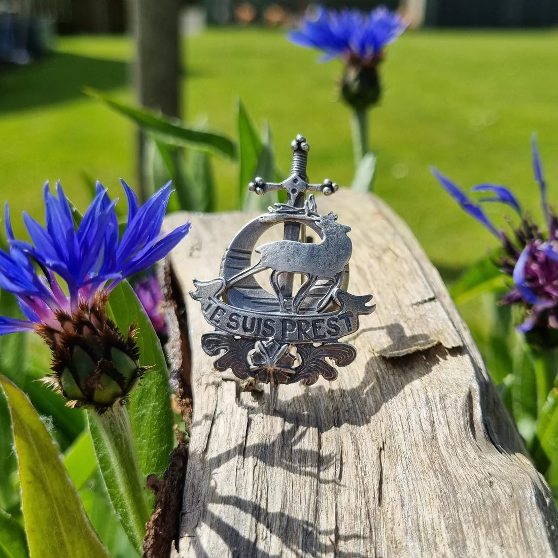 Clan Fraser - Je Suis Prest Brooch