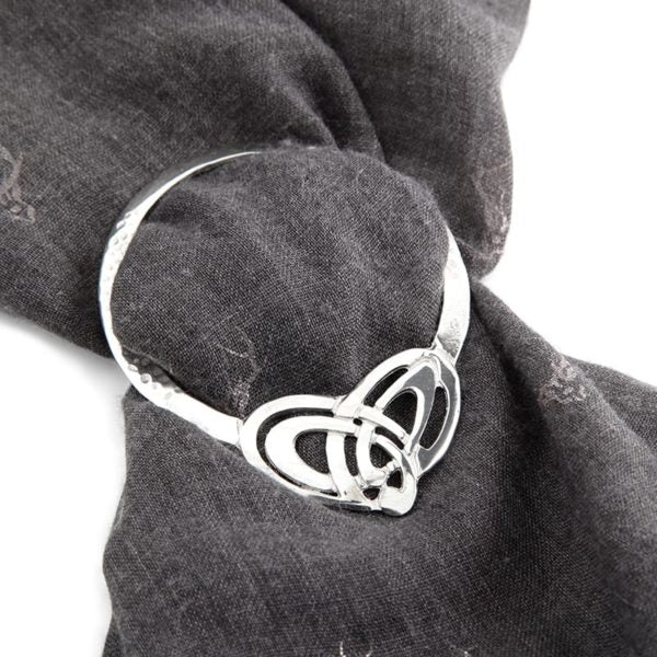 Celtic Knot Scarf Ring Scotland Jewelry Pagan Jewelry 