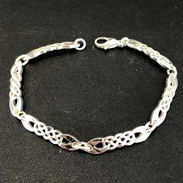 Buy Heavy Sterling Silver Celtic Dragon Weave Bracelet With Celtic Knot  Closure and Hinges by Keith Jack Gift Boxed Size 7.5, 8 or 8.5 Online in  India - Etsy