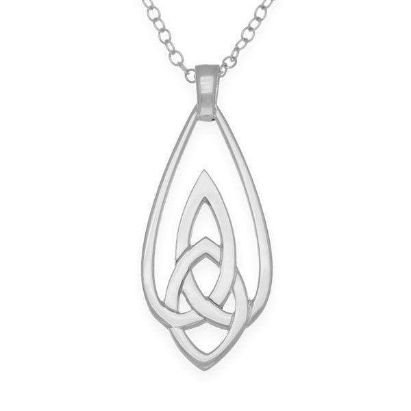 Stainless Steel Celtic Knot Necklace Trinity Knot Triquetra Pendant Celtic  Jewelry Infinite Loyalty, Love and Friendship - Etsy