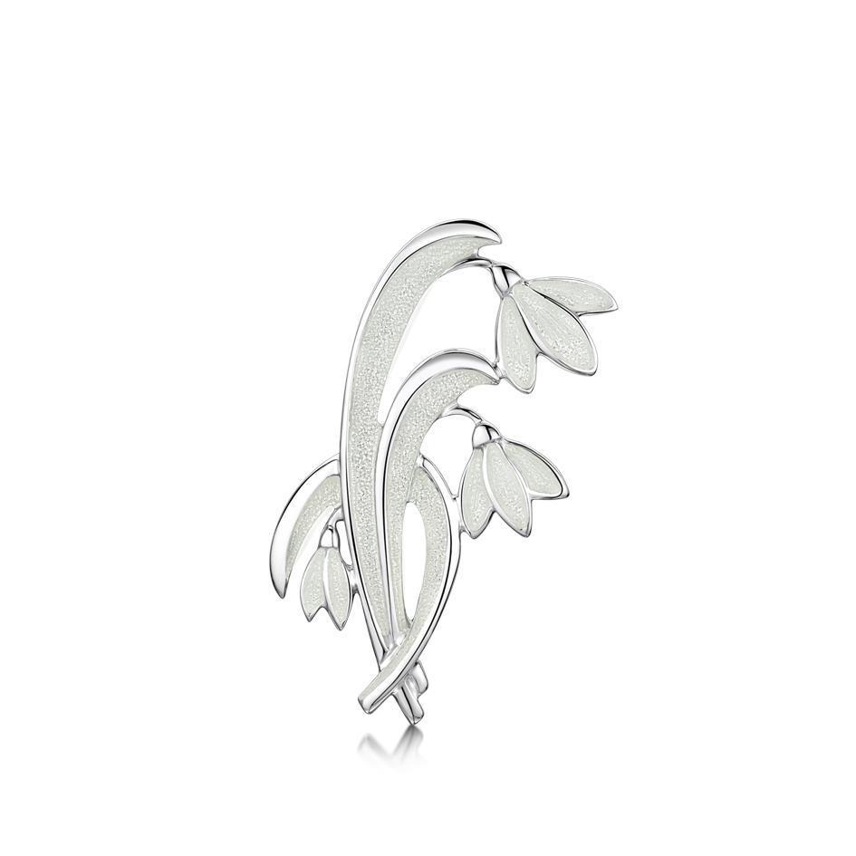 Snowdrop brooch outlet